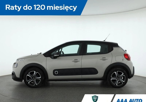 Citroen C3 cena 53000 przebieg: 81737, rok produkcji 2019 z Grodzisk Wielkopolski małe 211